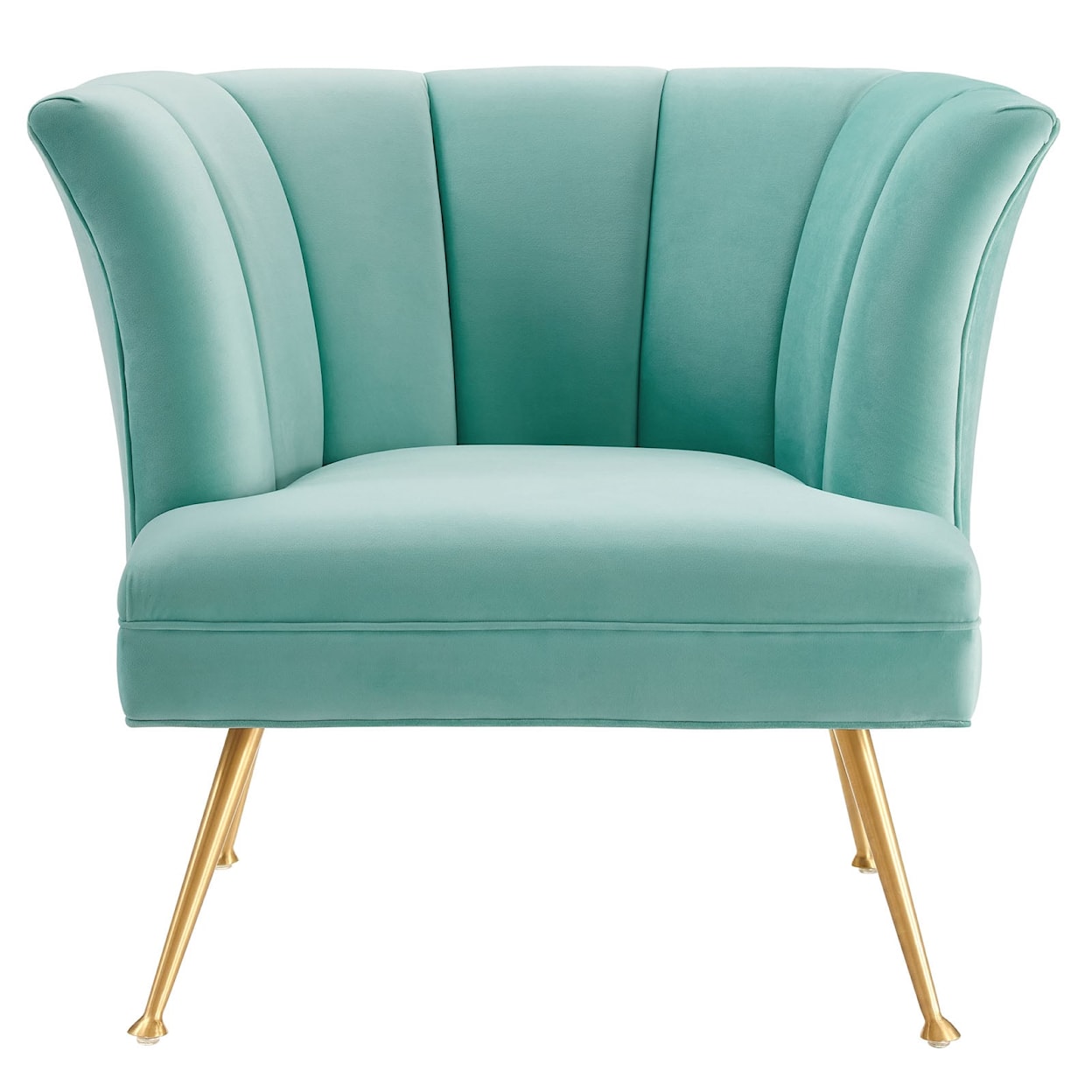 Modway Veronica Veronica Channel Velvet Armchair