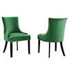 Modway Marquis Marquis Velvet Dining Chairs - Set of 2