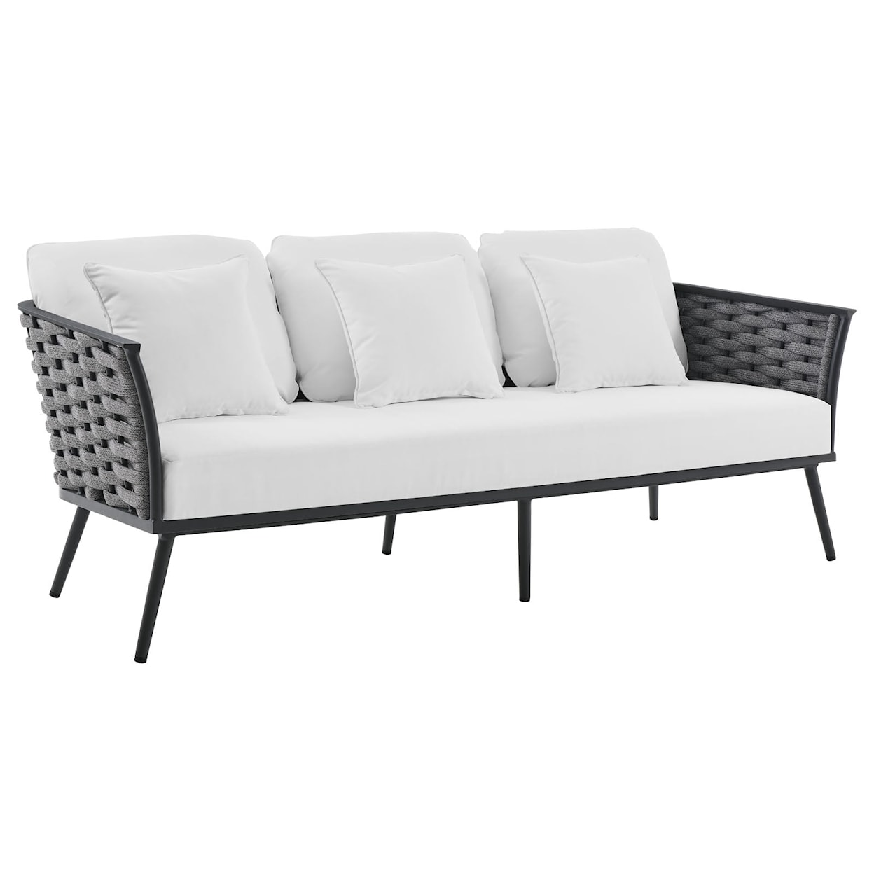 Modway Stance Stance 3 Piece Outdoor Sofa Set