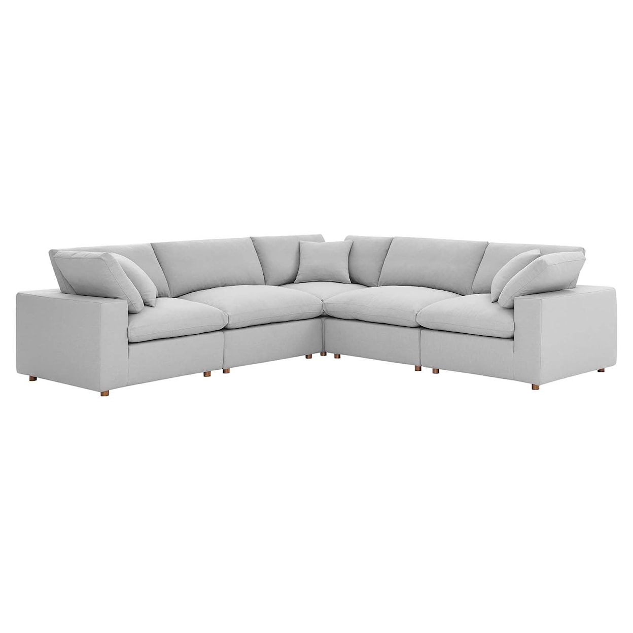 Modway Commix 5 Piece 5-Piece Sectional Sofa