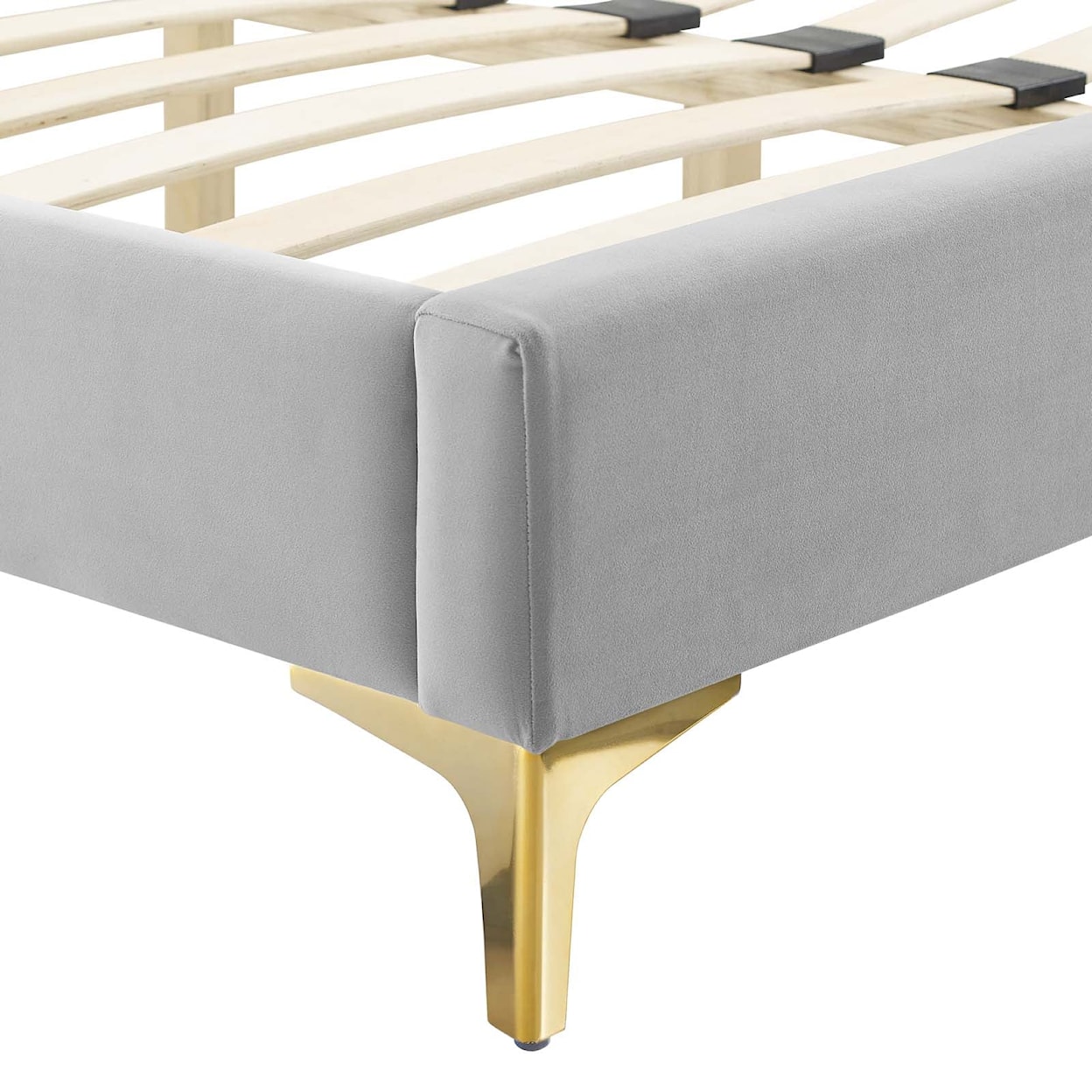 Modway Clara Clara Velvet Queen Platform Bed