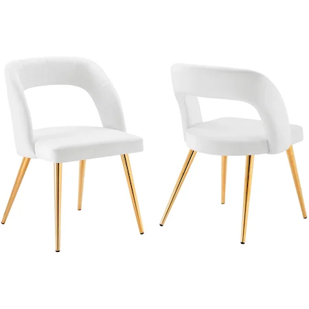 Marciano Velvet Dining Chair Set of 2