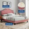 Modway Adelaide Adelaide Velvet Twin Platform Bed