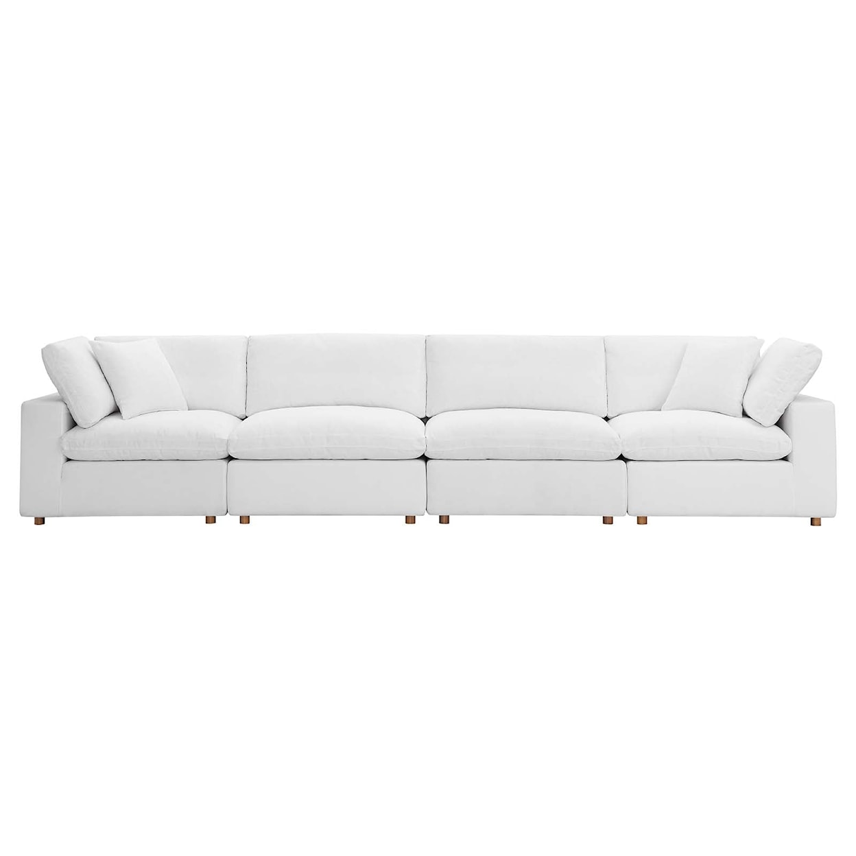 Modway Commix 4 Piece Sectional Sofa Set