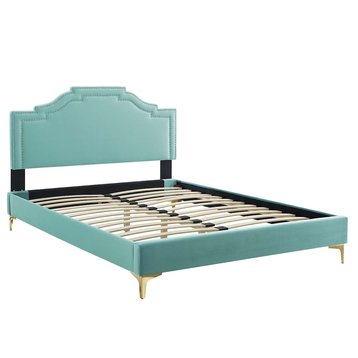 Modway Adelaide Adelaide Velvet King Platform Bed