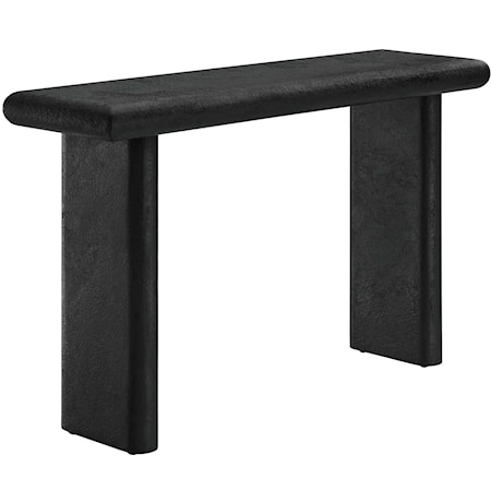 Relic Concrete Textured Console Table