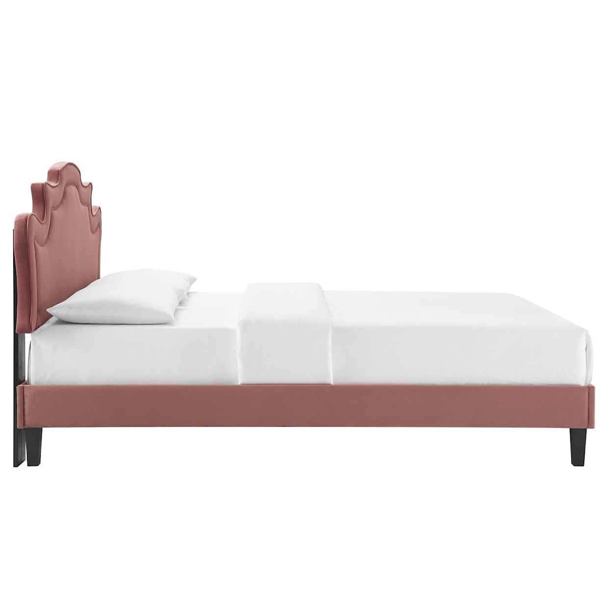 Modway Neena Neena Velvet Queen Bed