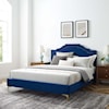 Modway Adelaide Adelaide Velvet Twin Platform Bed