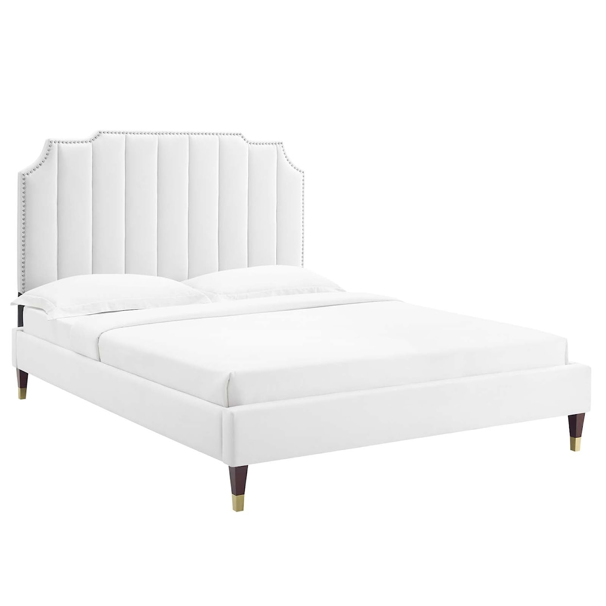 Modway Colette Colette King Velvet Platform Bed