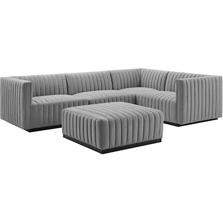 Fabric 5-Piece Sectional