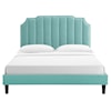 Modway Colette Colette Queen Velvet Platform Bed