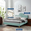 Modway Sunny Sunny Velvet Queen Bed