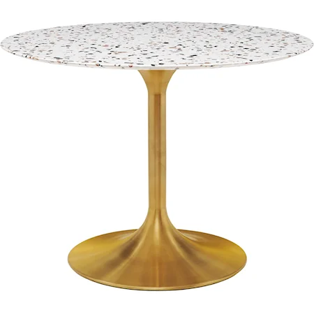 Lippa 40" Round Terrazzo Dining Table