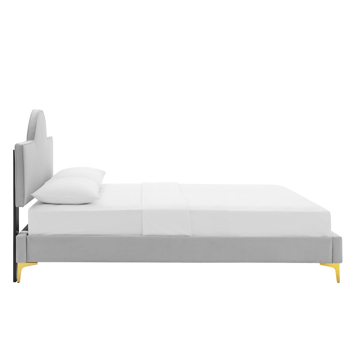 Modway Sunny Sunny Velvet King Bed