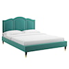 Modway Emerson Emerson Velvet King Platform Bed