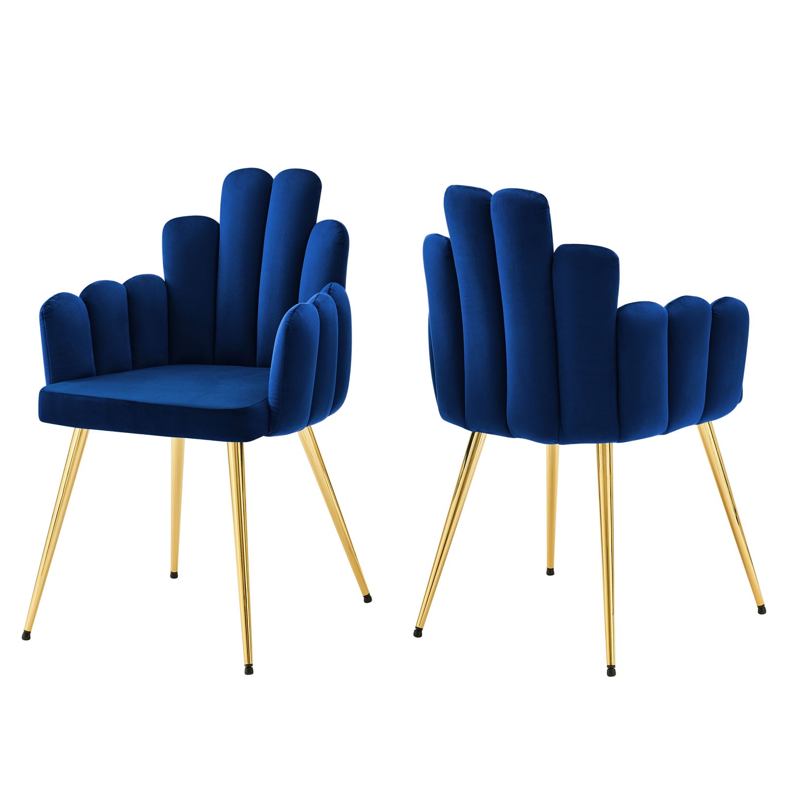 Modway Viceroy Viceroy Performance Velvet Dining Chair Set of 2 Value City Furniture Dining