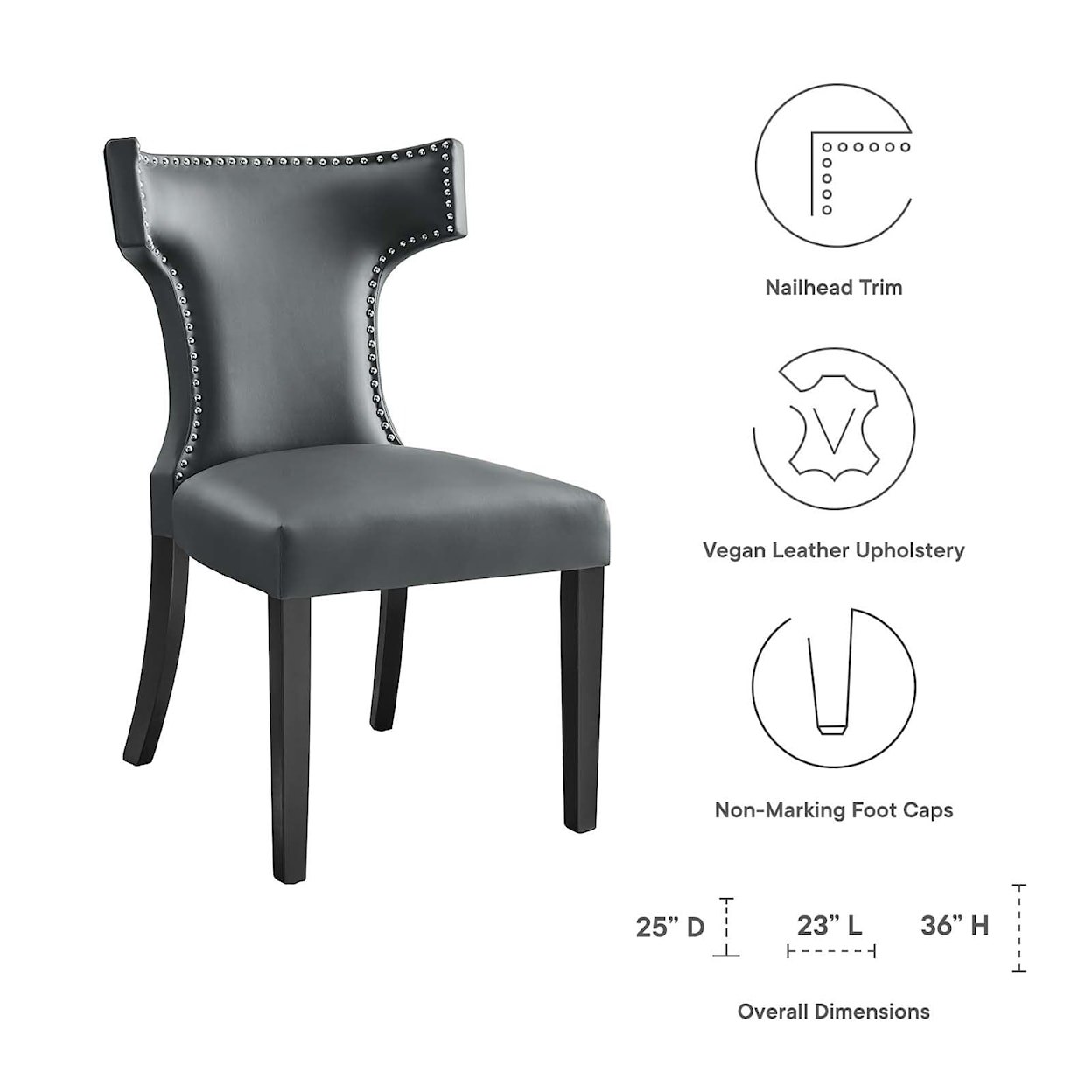 Modway Curve Curve Dining Chair