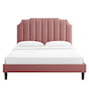 Modway Colette Colette Queen Velvet Platform Bed