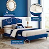 Modway Emerson Emerson Velvet Twin Platform Bed