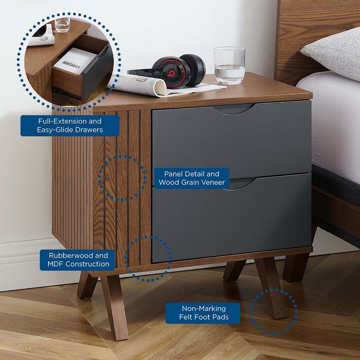 Modway Dylan Dylan 5 Piece Bedroom Set