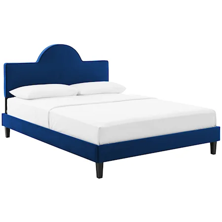 Soleil Velvet Queen Bed