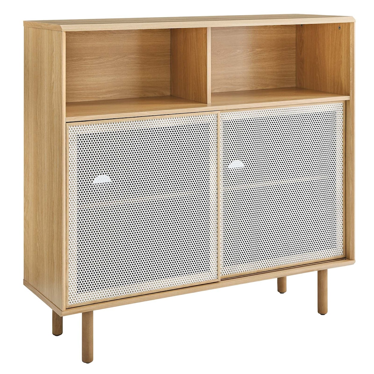 Modway Kurtis Display Cabinet with Mesh Sliding Doors