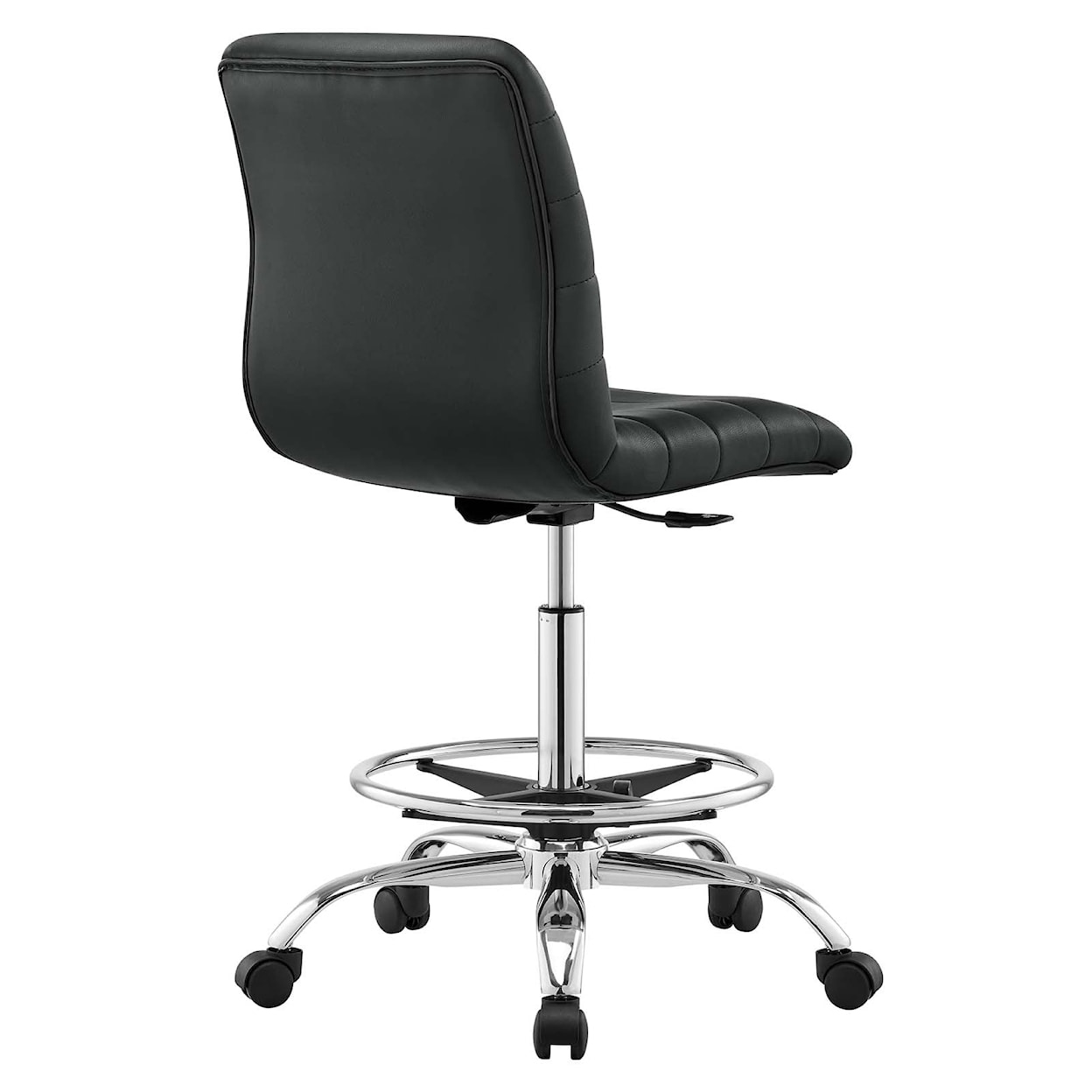 Modway Ripple Armless Drafting Chair