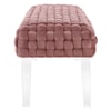 Modway Prologue Prologue Woven Velvet Ottoman