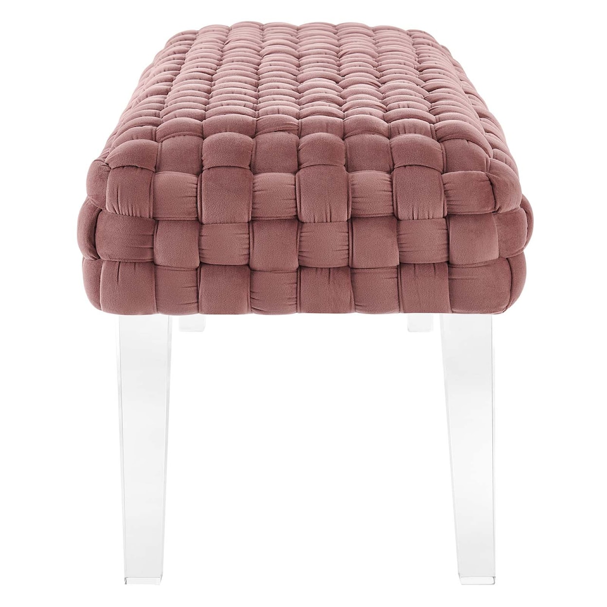 Modway Prologue Prologue Woven Velvet Ottoman