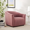 Modway Announce Announce Velvet Channel Armchair