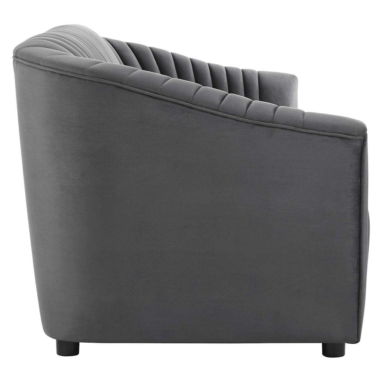 Modway Announce Announce Velvet Channel Sofa