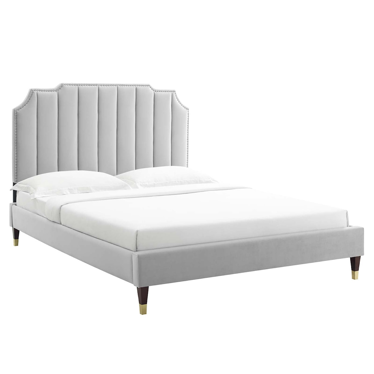 Modway Colette Colette King Velvet Platform Bed