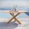Modway Wellspring Outdoor Patio 63" Dining Table