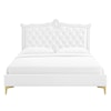 Modway Clara Clara Velvet Queen Platform Bed