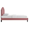 Modway Daisy Daisy Velvet Twin Platform Bed