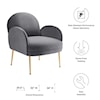 Modway Transcend Transcend Velvet Armchair