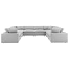 Modway Commix 8-Piece Sectional Sofa