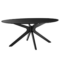 Traverse 71" Oval Dining Table