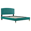 Modway Alessi Alessi Velvet Queen Platform Bed