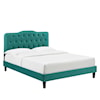 Modway Amber Amber Velvet King Platform Bed