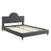 Modway Aurora Aurora Velvet Twin Bed