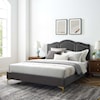 Modway Emerson Emerson Velvet King Platform Bed