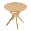 Modway Crossroads Crossroads 24” Round Wood Side Table