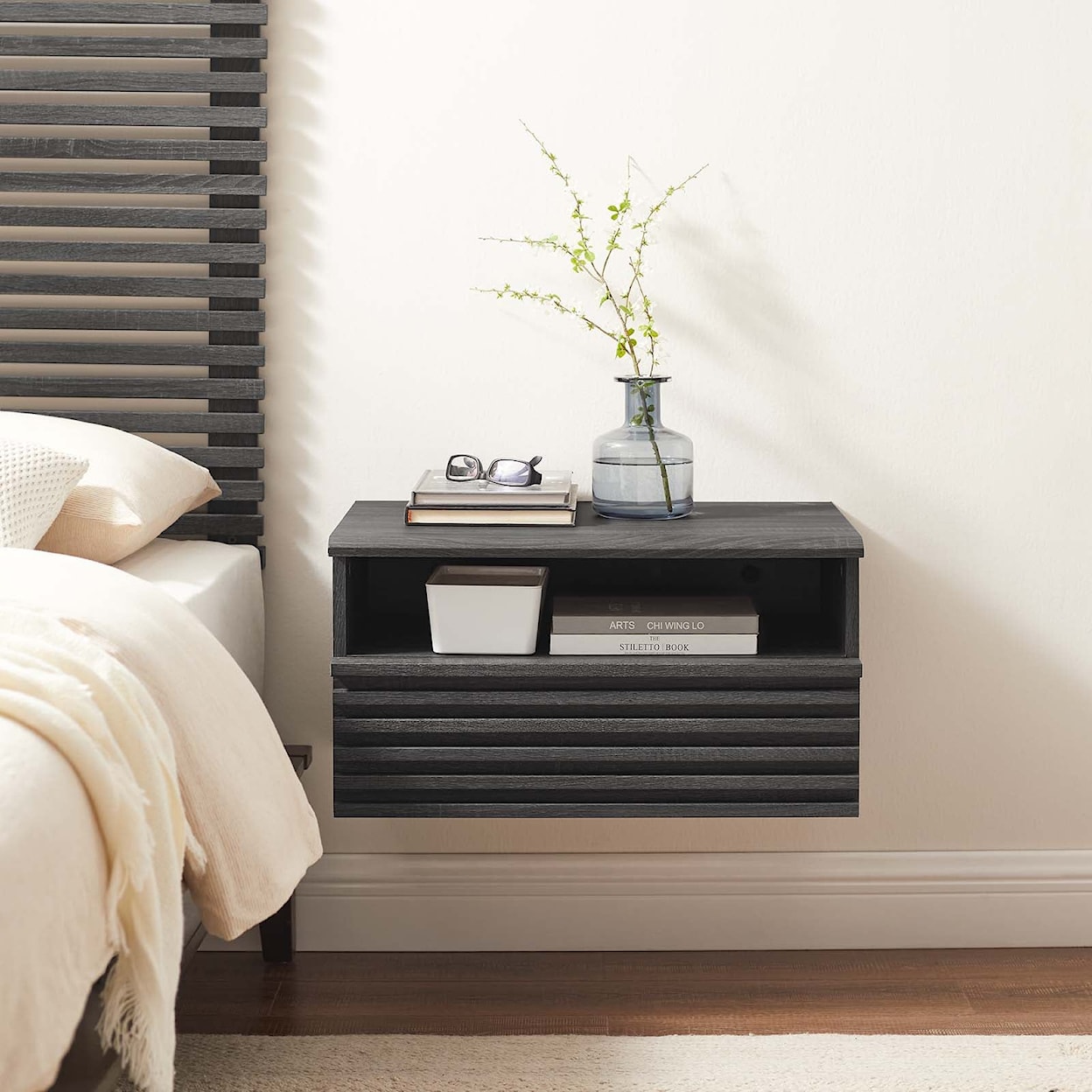 Modway Render Render Wall-Mount Nightstand