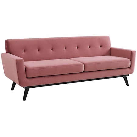 Engage Velvet Sofa
