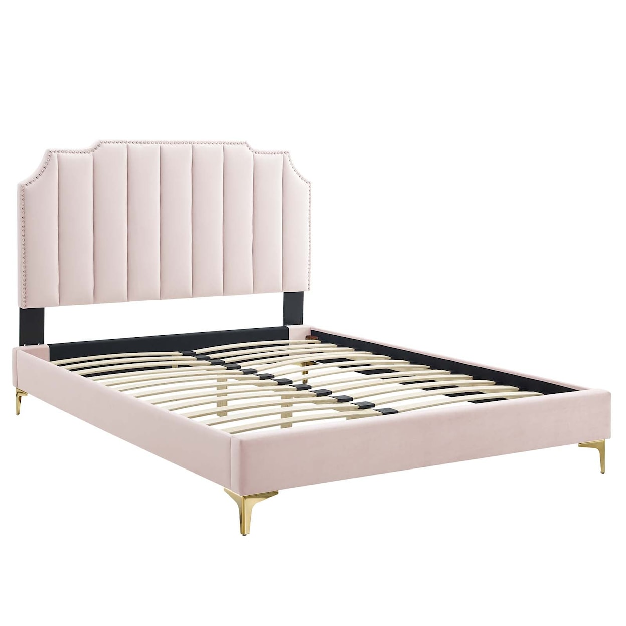 Modway Colette Colette King Velvet Platform Bed