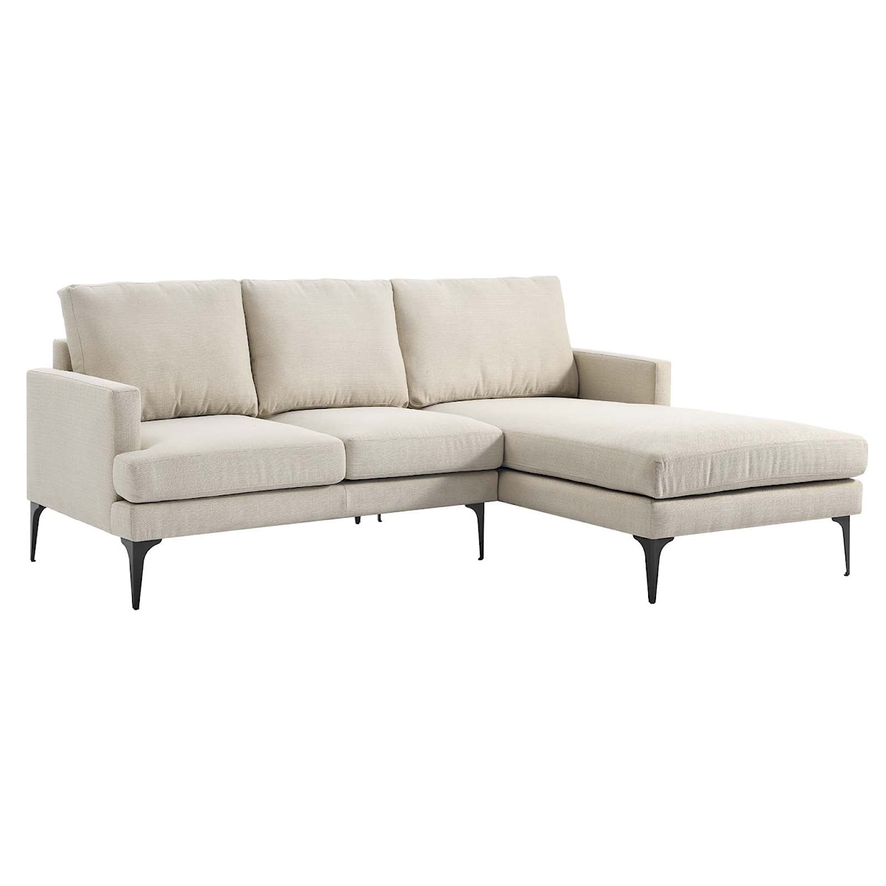 Modway Evermore Upholstered Sectional Sofa