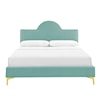 Modway Sunny Sunny Velvet Queen Bed