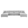 Modway Commix 6-Piece Sectional Sofa