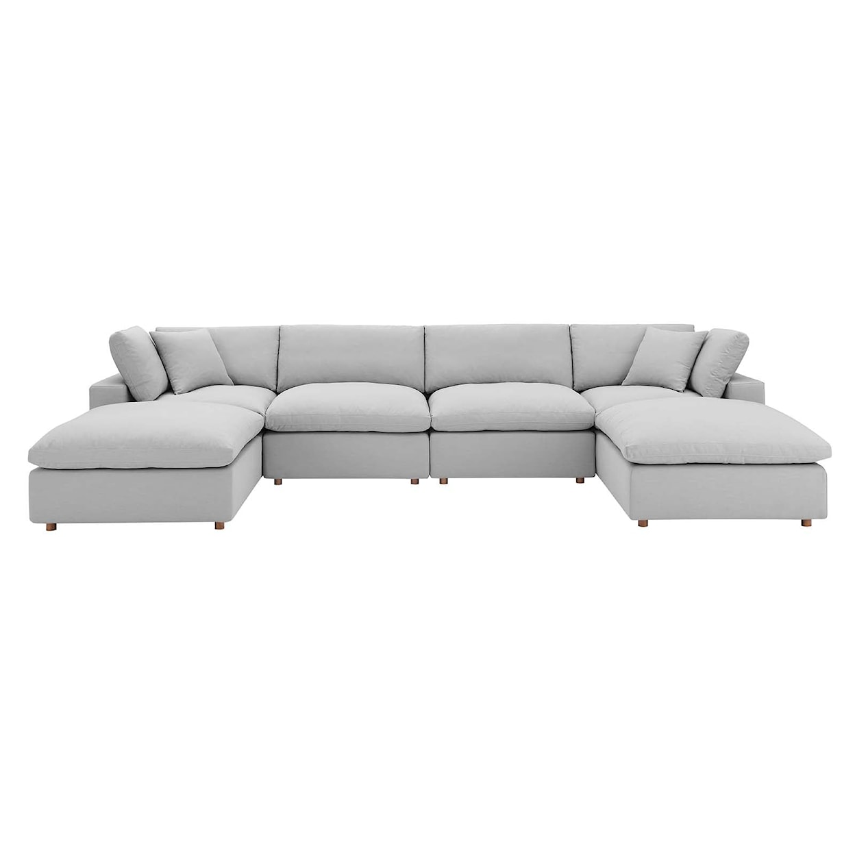 Modway Commix 6-Piece Sectional Sofa